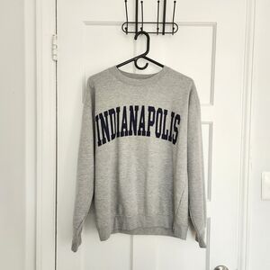 Indianapolis Crewneck Sweater - Comfy Stitched Indy Indiana Colts Normcore